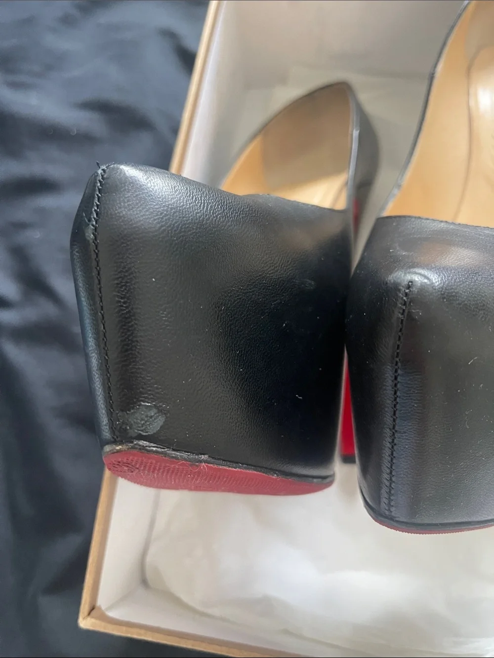 Christian Louboutin sleek black